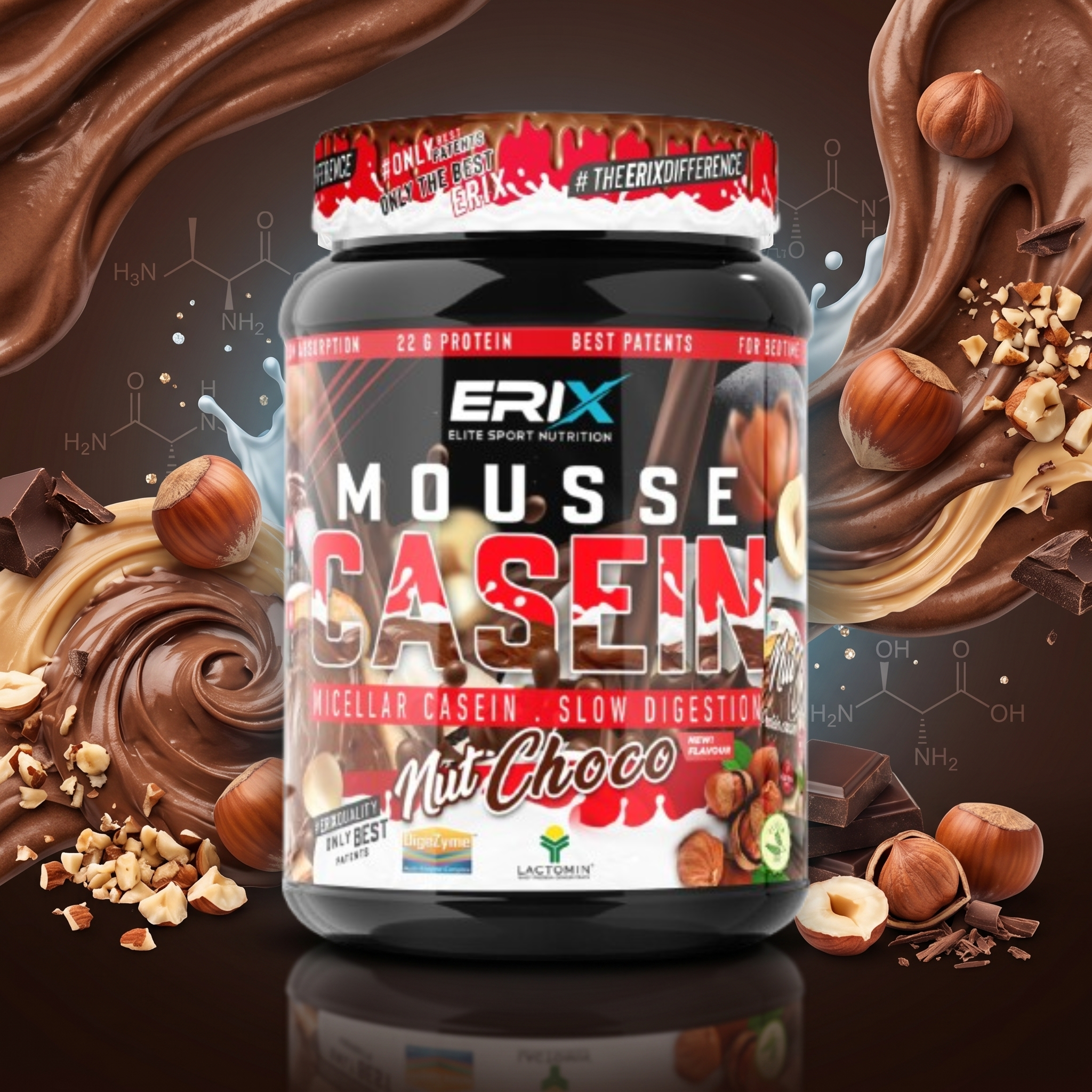 Mousse Casein Nutchoco